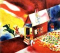 Der Burning House Zeitgenosse Marc Chagall